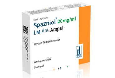 SPAZMOL 20 MG/ML I.M./I.V./S.C. ENJEKSIYONLUK COZELTI ICEREN AMPUL (3 AMPUL)