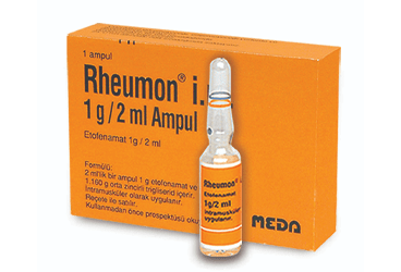 RHEUMON IM 1G/2 ML ENJEKSIYONLUK COZELTI ICEREN AMPUL