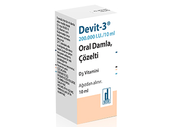 DEVIT-3 200.000 IU/ 10 ML ORAL DAMLA, COZELTI