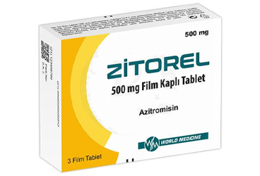 ZITOREL 500 MG FILM KAPLI TABLET (3 TABLET)