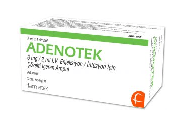 ADENOTEK 6 MG/2ML IV ENJ/INF. ICIN COZ. ICEREN 10 AMPUL