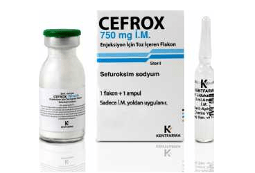 CEFROX 750 MG IM ENJEKSIYON ICIN TOZ ICEREN FLAKON