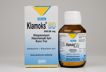 KLAMOKS BID 200/28 SUSPANSIYON HAZIRLAMAK ICIN KURU TOZ 100 ML