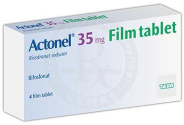 ACTONEL 35 MG 4 FILM TABLET