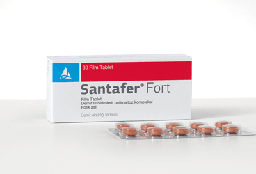 SANTAFER FORT 100 MG / 0.35 MG FILM KAPLI TABLET (30 FILM KAPLI  TABLET)