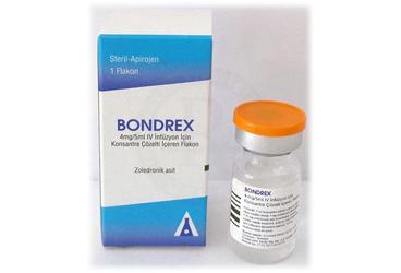 BONDREX 4 MG/5 ML IV INFUZYON ICIN KONSANTRE COZELTI ICEREN 1 FLAKON