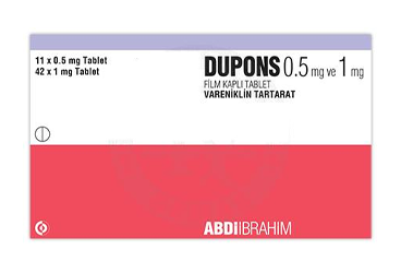 DUPONS 0.5 MG VE 1 MG FILM KAPLI TABLET (109 TABLET)