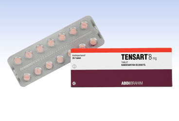 TENSART 8 MG 84 TABLET