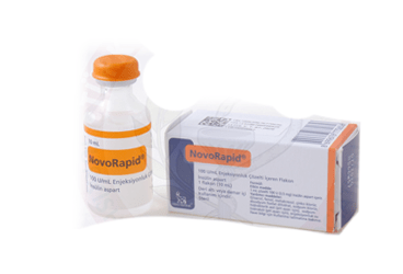 NOVORAPID 100 IU 1 FLAKON