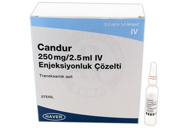 XENAMEX 250 MG/2.5 ML IV ENJEKSIYONLUK COZELTI (10 AMPUL)
