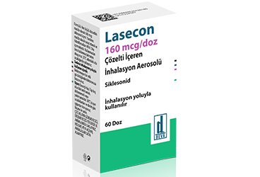 LASECON 160 MCG/DOZ COZELTI ICEREN INHALASYON AERSOLU (60 DOZ)