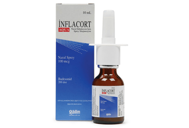 INFLACORT AQUA NAZAL INHALASYON ICIN SPREY SUSPANSIYON 100MCG 200 DOZ