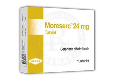 MORESERC 24 MG 100 TABLET