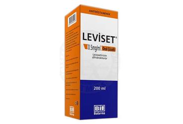 LEVISET 0,5 MG / ML ORAL COZELTI (200 ML)