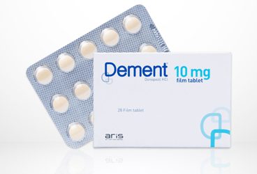 DEMENT 10 MG 84 FILM TABLET