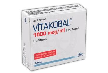 VITAKOBAL 1000 MCG/1 ML 5 AMPUL