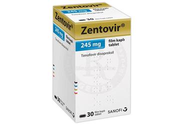 ZENTOVIR 245 MG 30 FILM TABLET