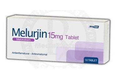 MELURJIN 15 MG 10 TABLET