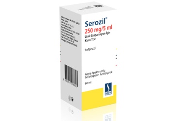 SEROZIL 250 MG/5 ML ORAL SUSPANSIYON ICIN KURU TOZ 60 ML
