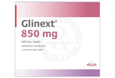 GLINEXT 850 MG 112 MR FILM TABLET