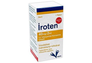 IROTEN 40 MG/2 ML I.V. INFUZYONLUK KONSANTRE COZELTI
