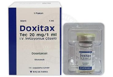 DOXITAX TEC 20 MG/1 ML  IV INFUZYONLUK COZELTI ( 1 FLAKON)