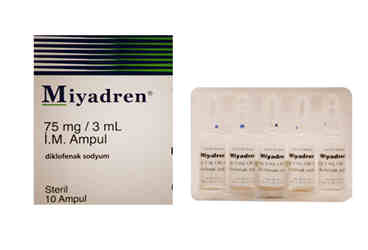 MIYADREN 75 MG/3 ML 10 AMPUL