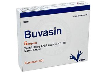 BUSTESIN %0,5 SPINAL HEAVY ENJ.COZ. ICEREN 5x4 ML AMPUL/KUTU