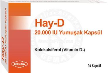 DEVICAP-D3 20.000 IU YUMUSAK KAPSUL (14 KAPSUL)