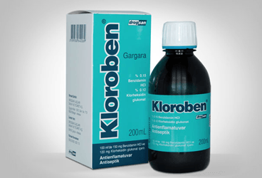 KLOROBEN 1,5 MG/ML+ 1,2 MG/ML GARGARA