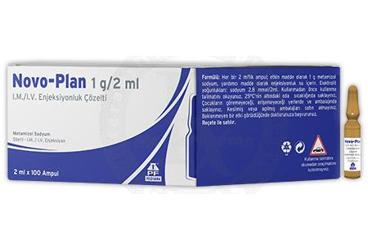 NOVOPLAN 2 ML 1 G 100 AMPUL