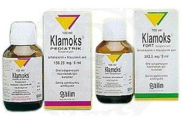 KLAMOKS PED.156,25 MG 100 MLORAL SUSPANSIYON