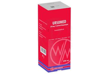 URSOMED 250 MG/5 ML ORAL SUSPANSIYON (1 SISE, 250 ML)