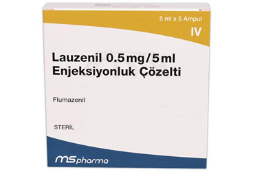 LAUZENIL 0,5 MG/5 ML ENJEKSIYONLUK COZELTI (5 AMPUL)