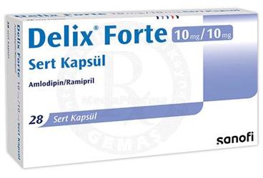 DELIX FORTE 10 MG/10 MG SERT KAPSUL (28 KAPSUL)