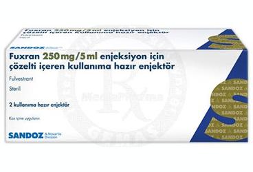 FUXRAN 250 MG /5 ML ENJEKSIYON ICIN COZELTI ICEREN  KULLANIMA HAZIR ENJEKTOR (2 ENJEKTÖR)