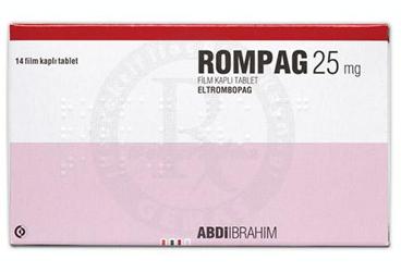 ROMPAG 25 MG FILM KAPLI TABLET (14 TABLET)