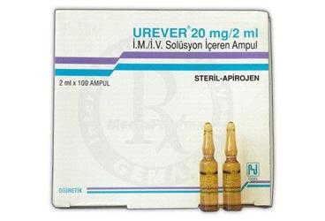 UREVER 20 MG/2 ML 100 ML AMPUL