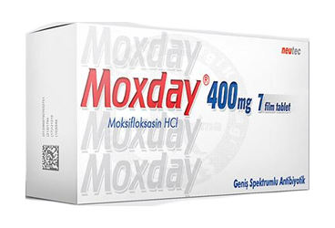 MOXDAY 400 MG 5 FILM TABLET