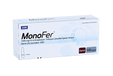 MONOFER 1000 MG/10ML ENJEKSIYON/INFUZYON COZ. ICEREN AMPUL (1 AMPUL)
