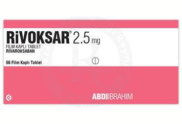 RIVOKSAR 2.5 MG FILM KAPLI TABLET (56 TABLET)