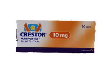 CRESTOR 10 MG 90 FILM TABLET