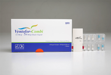 VENTOFOR-COMBI 12 MCG-200 MCG INHALER 120 KAPSUL