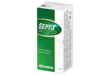 SEPTIX 2 MG/ML + 0,5 MG/ML LIMON AROMALI ORAL SPREY, COZELTI (30 ML)