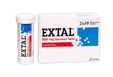 EXTAL 900 MG EFERVESAN TABLET (20 TABLET)