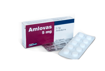 AMLOVAS 5 MG 90 TABLET