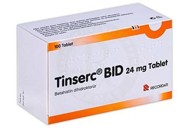TINSERC BID 24 MG TABLET (100 TABLET)