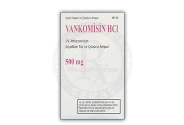 VANKOMISIN HCL 500 MG IV INFUZYON ICIN LIYOFILIZE TOZ VE COZUCU