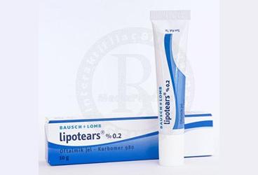 LIPOTEARS BAUSCH&LOMB %0,2 OFTALMIK JEL,10 GR