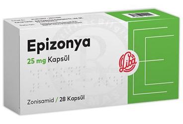EPIZONYA 25 MG KAPSUL (28 KAPSUL)